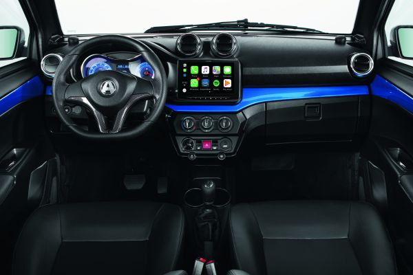 AIXAM Mopedbil e Coupé Multimedia med 9" pekskärm med Bluetooth/DAB/AUX/USB&APPLE CAR PLAY/ANDROID AUTO
